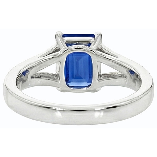 naturel diamant 3carats bague angle de côté
