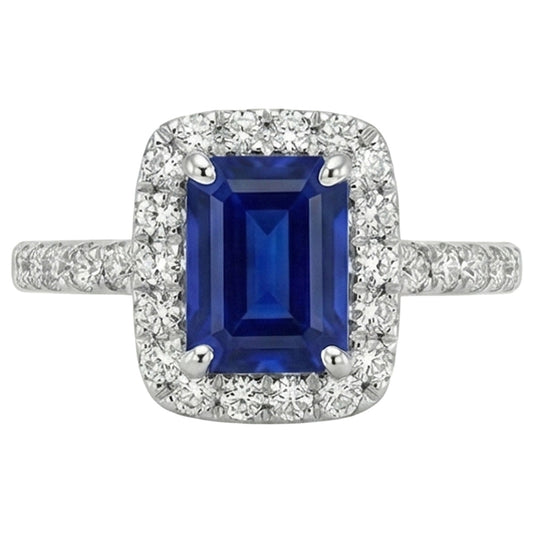 naturel diamant 3carats bague angle de côté