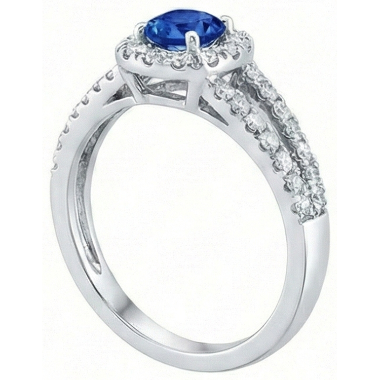 naturel diamant 3.25carats bague vue de dessus