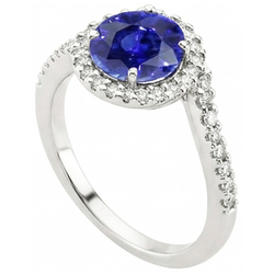 Bague Diamant Naturel 2.50 Carats