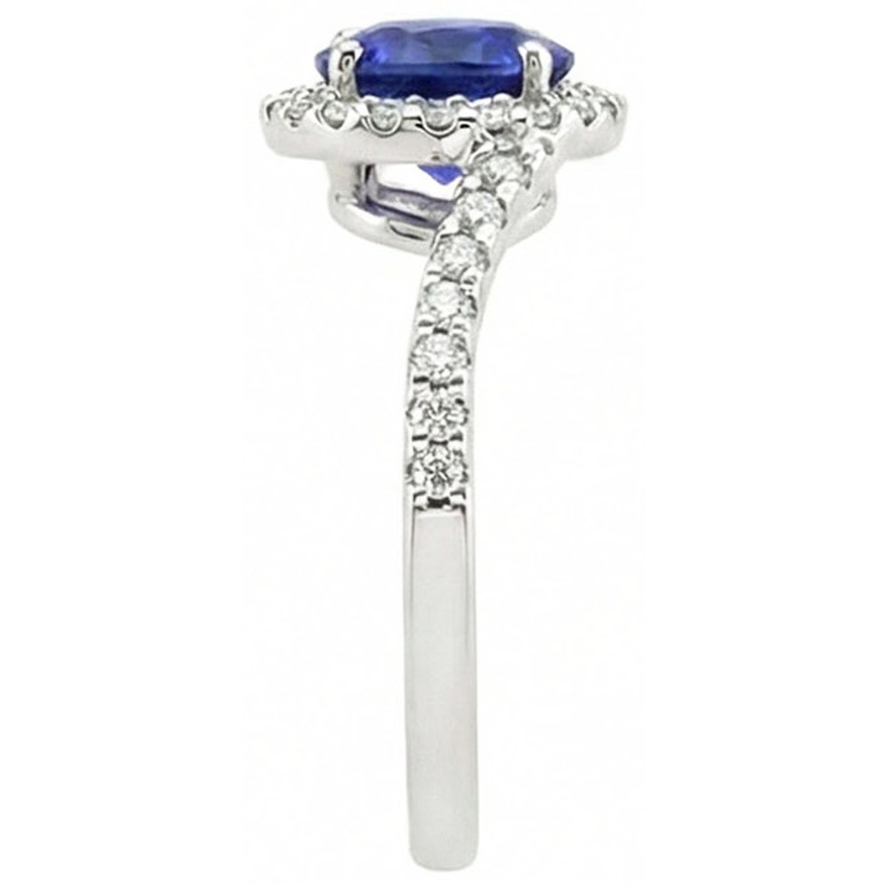 naturel diamant 2.50carats bague vue de dessus