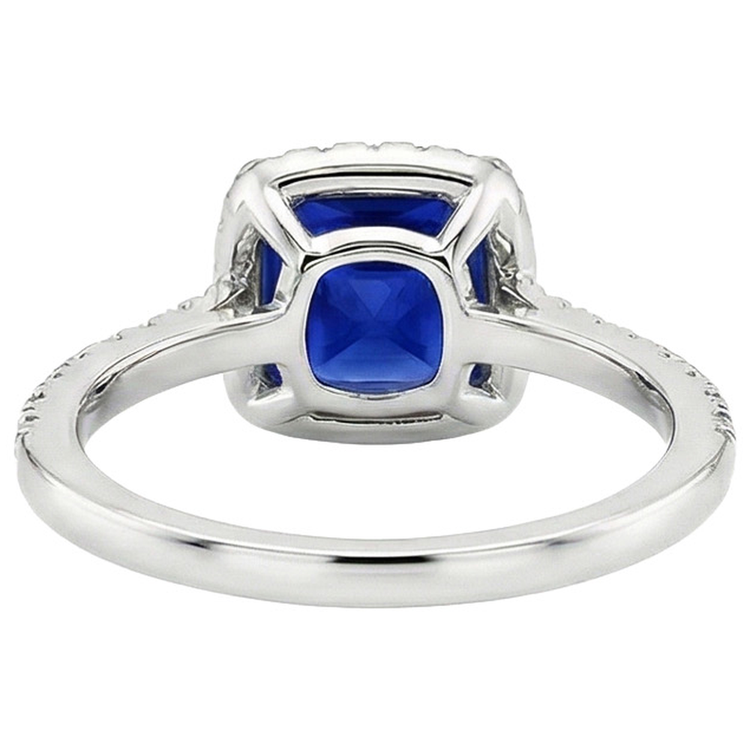 naturel diamant 6carats bague vue de dessus