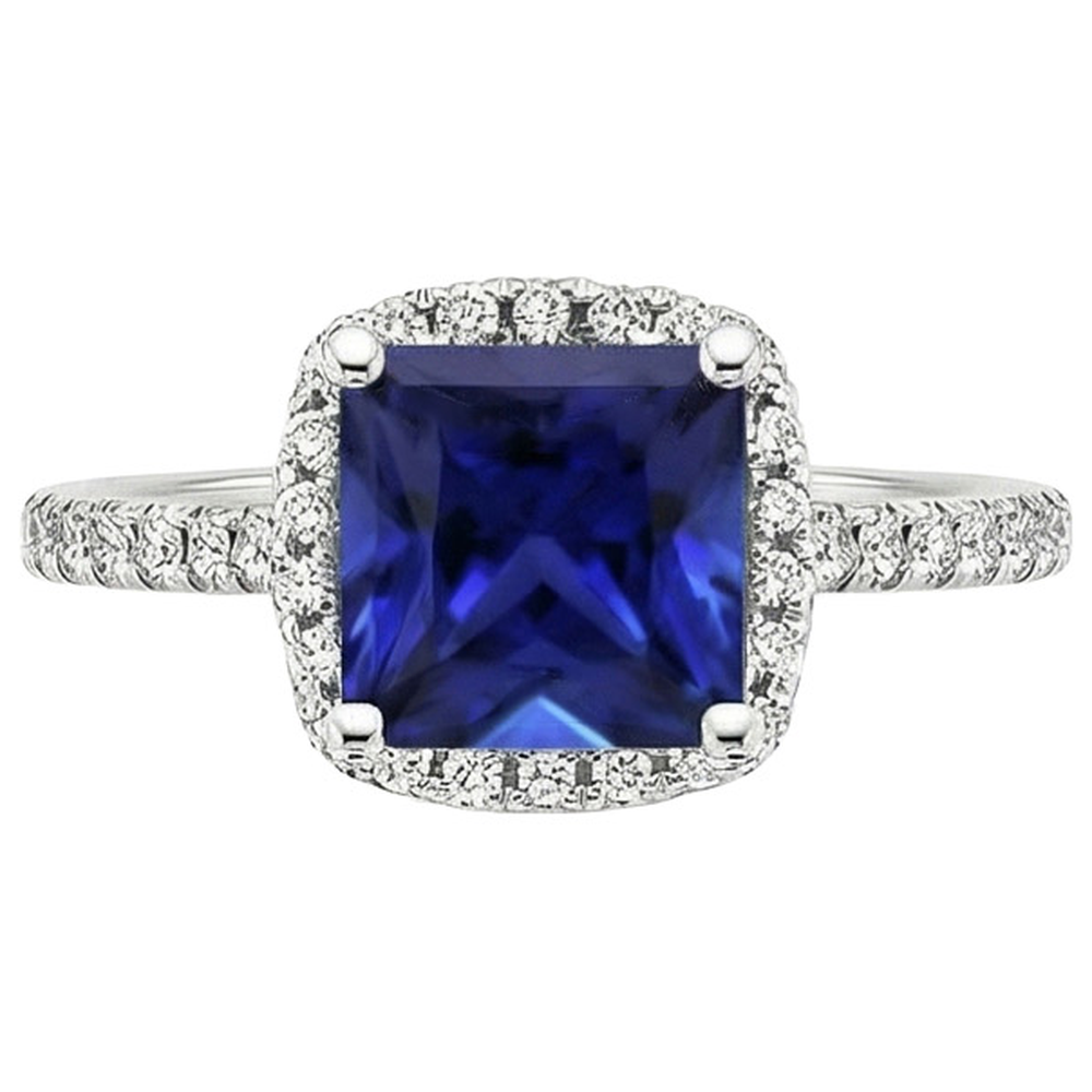 naturel diamant 6carats bague vue de profil