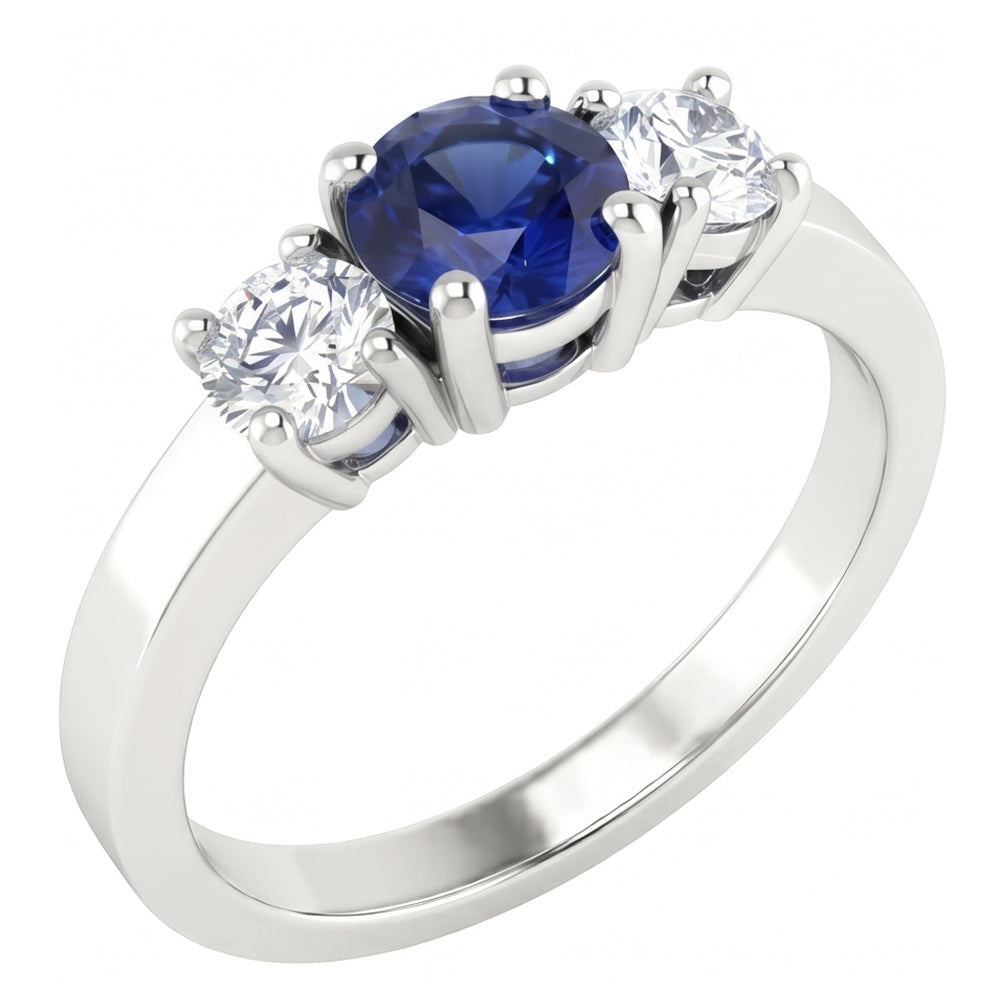 naturel diamant 1.50carats bague vue de face