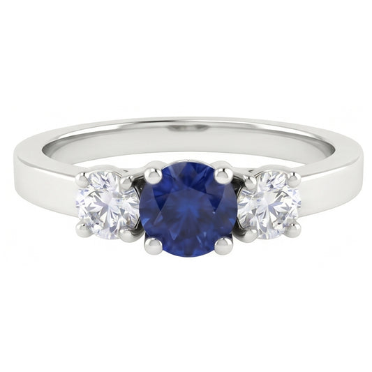 naturel diamant 1.50carats bague angle de côté