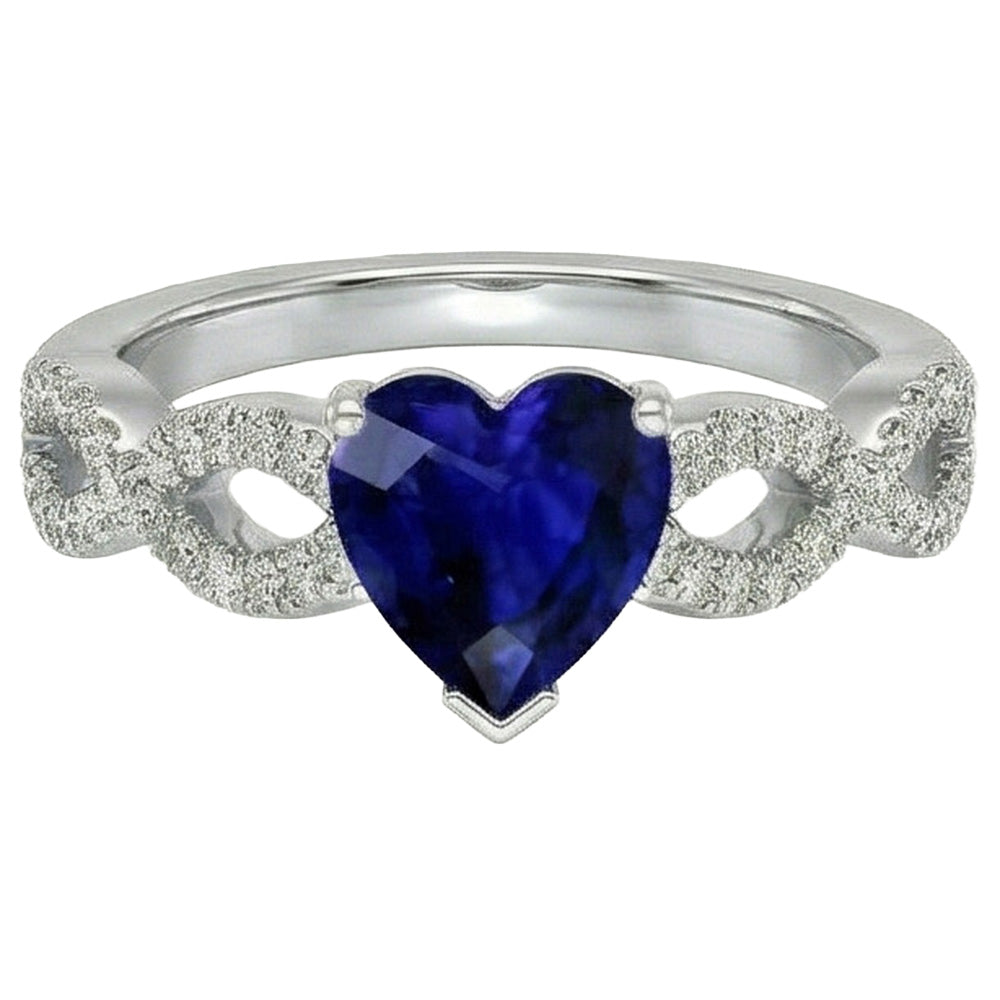 naturel round diamant 3carats bague angle de côté