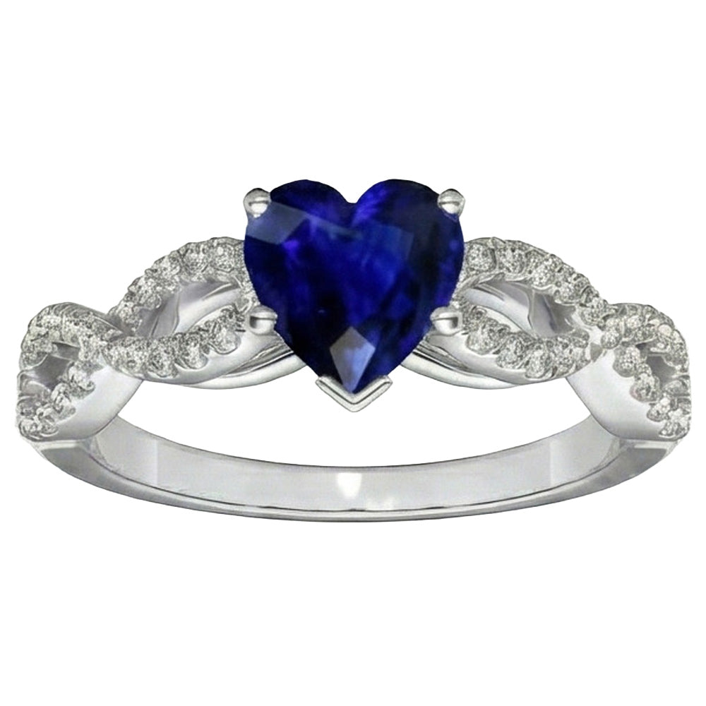 naturel round diamant 3carats bague vue de dessus