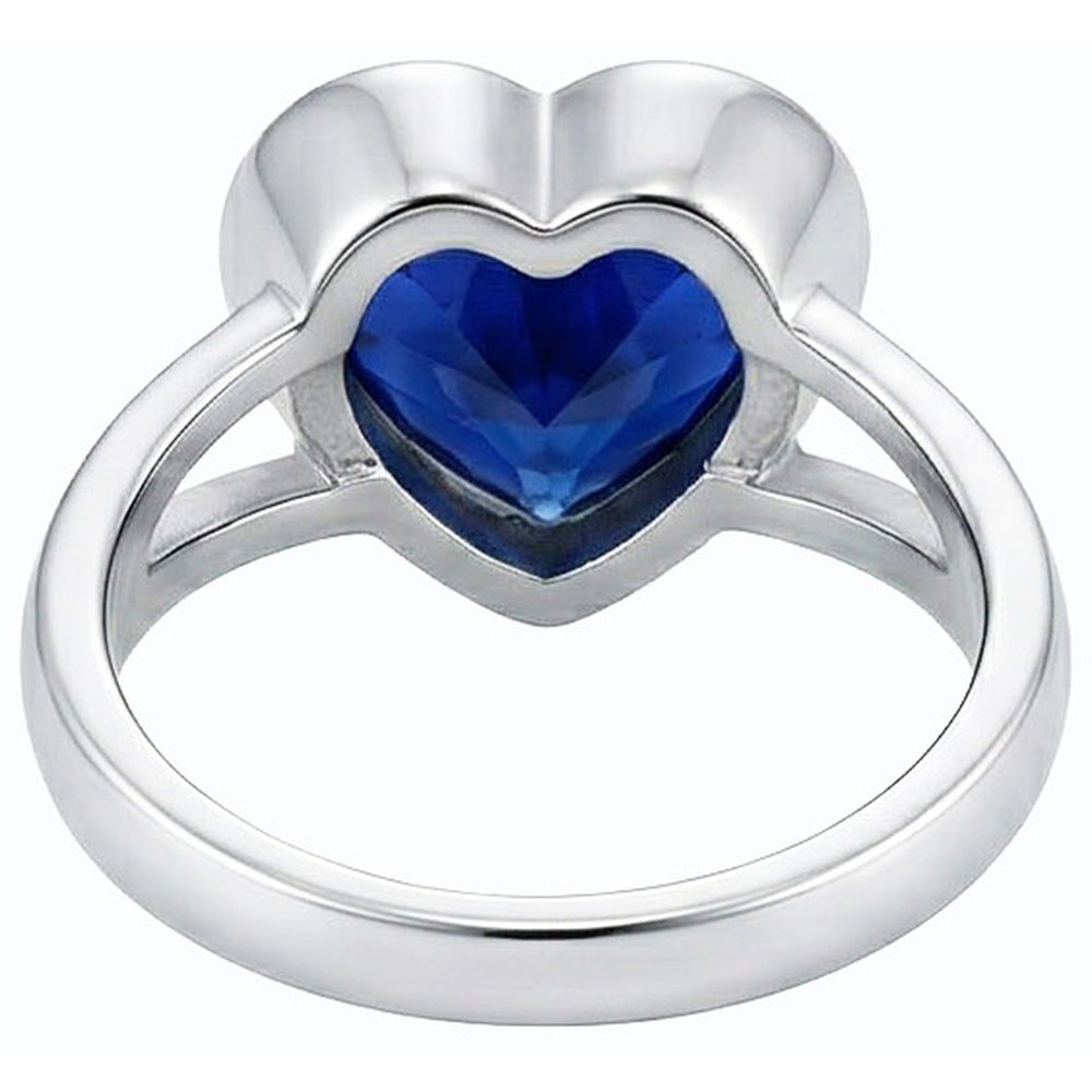 naturel heart diamant 3carats bague détail rapproché