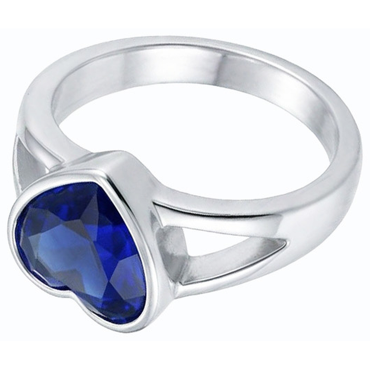 naturel heart diamant 3carats bague vue de profil