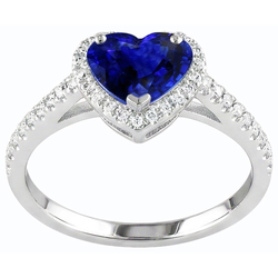 Bague Saphir Naturel 3.50 Carats