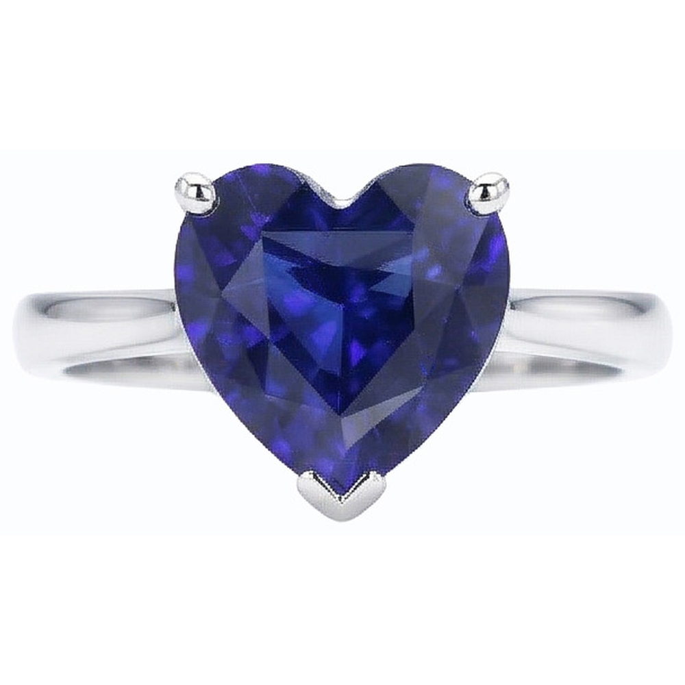 naturel diamant 2.50carats bague vue de profil