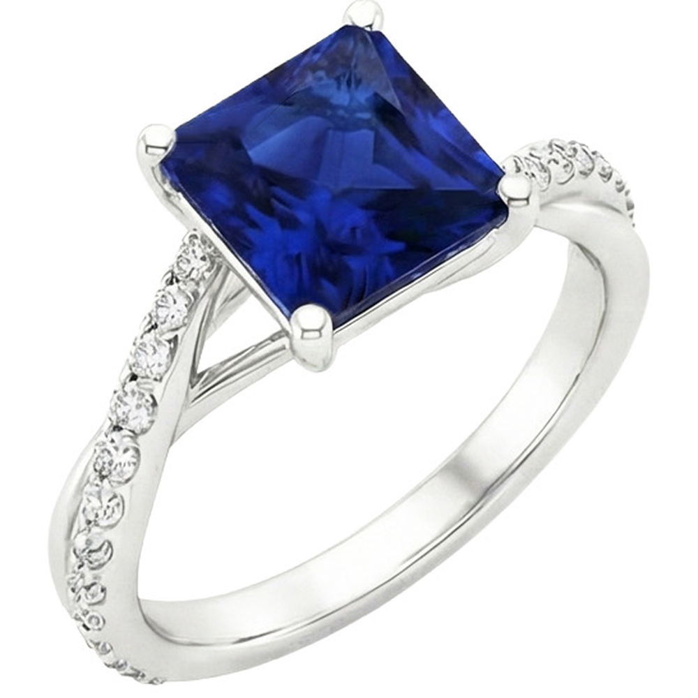 naturel diamant 6carats bague détail rapproché