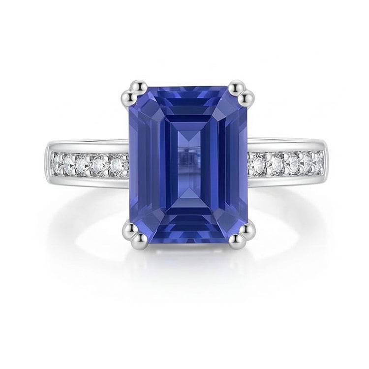 naturel diamant 3.25carats bague vue de face