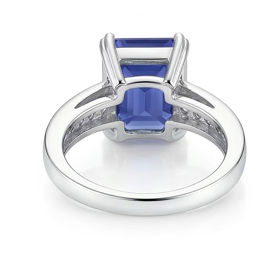 naturel diamant 3.25carats bague vue de dessus