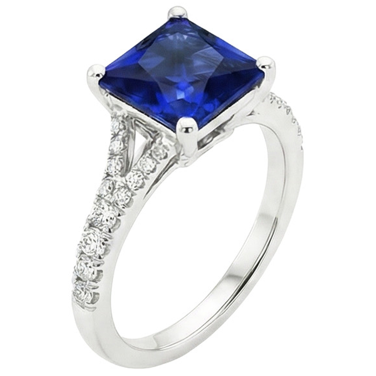 naturel diamant 6carats bague angle de côté