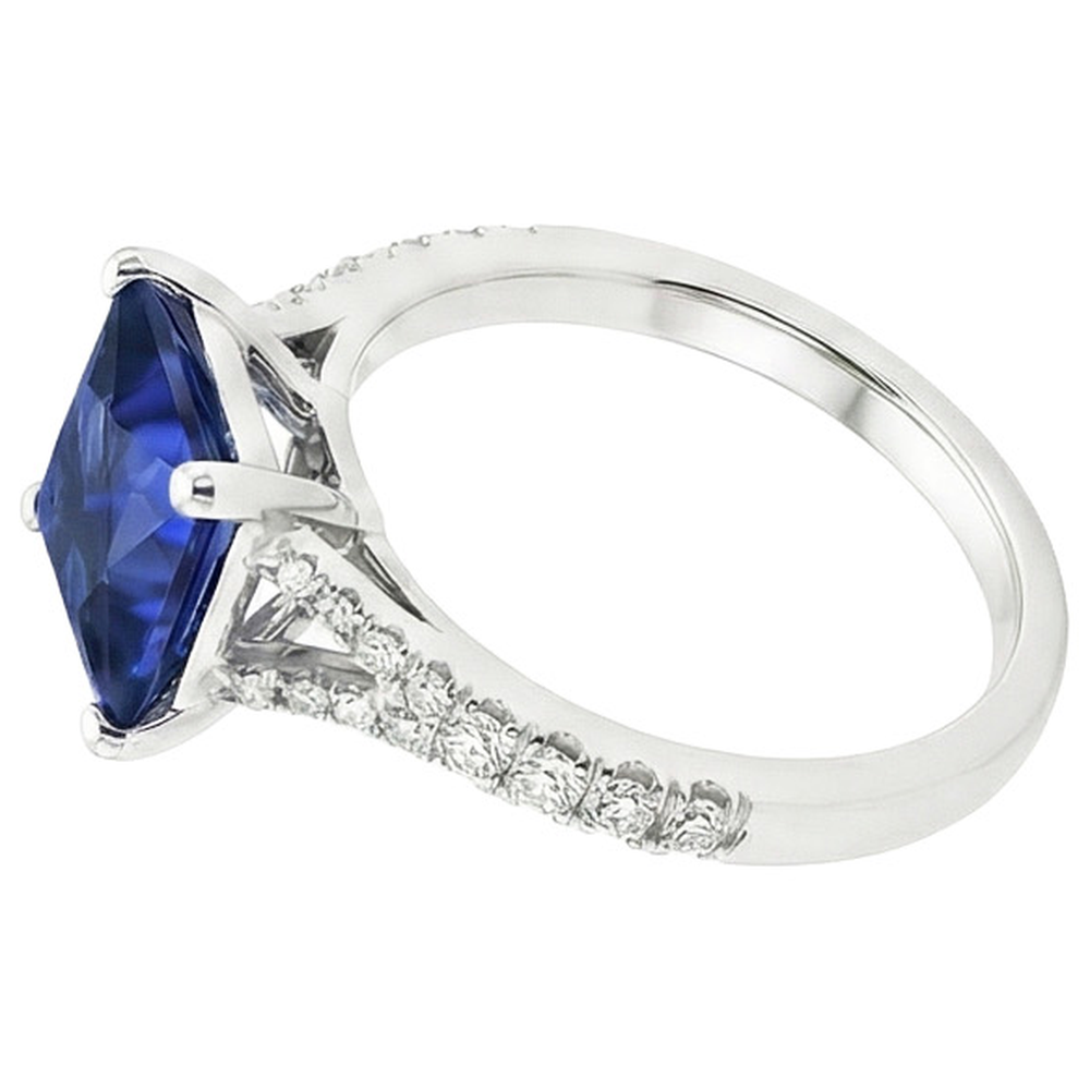 naturel diamant 6carats bague détail rapproché
