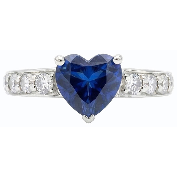 naturel round diamant 3.50carats bague photo lifestyle