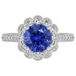 Bague Diamant Naturel 3 Carats