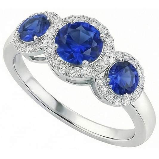 naturel diamant 4.50carats bague détail rapproché