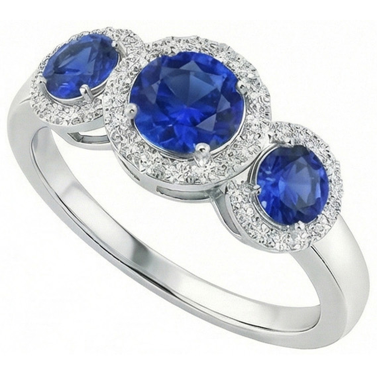 naturel diamant 4.50carats bague détail rapproché