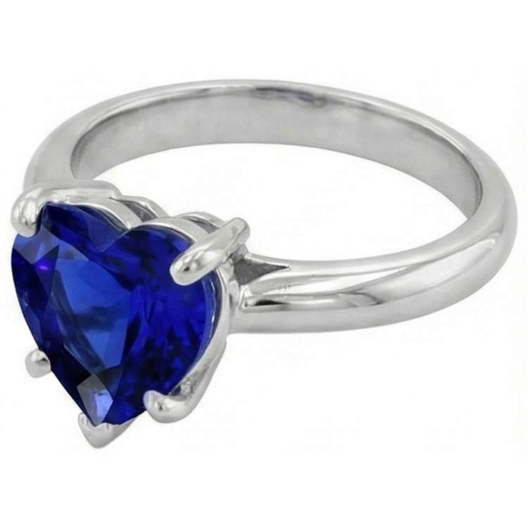 naturel diamant 2.50carats bague angle de côté