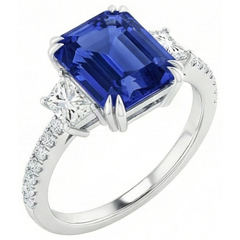 naturel diamant 11.50carats bague détail rapproché