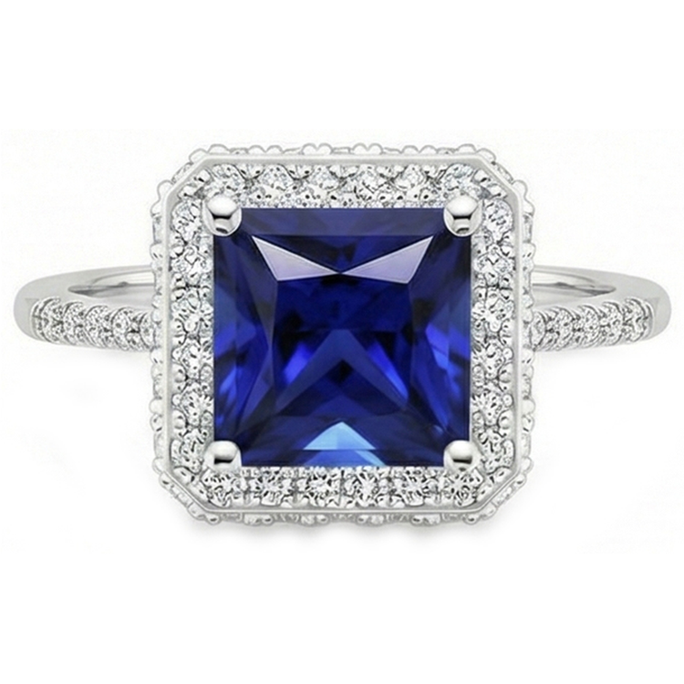naturel diamant 6carats bague détail rapproché