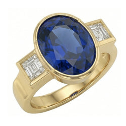 Bague Diamant Naturel 3.61 Carats