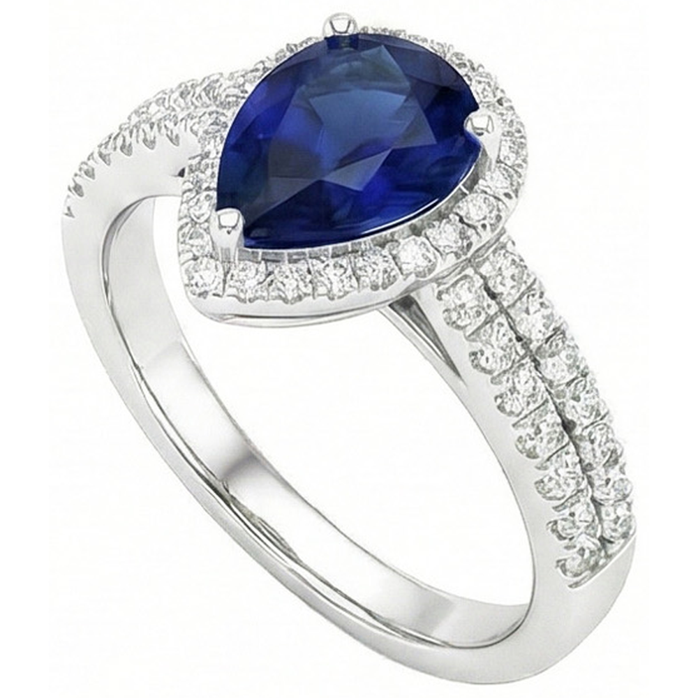 naturel round diamant 2.75carats bague détail rapproché