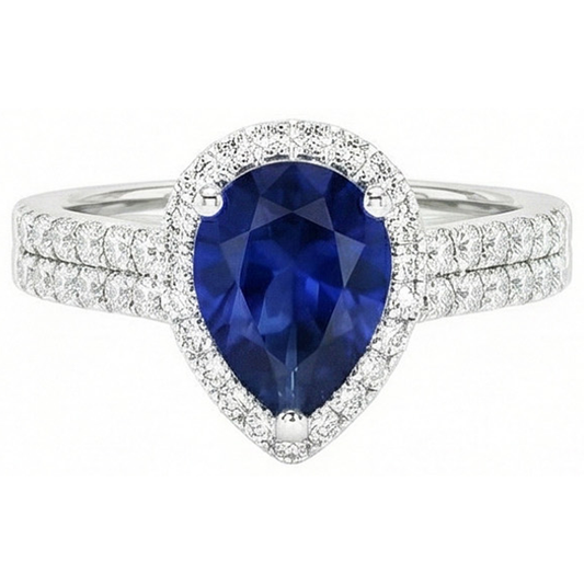 naturel round diamant 2.75carats bague angle de côté