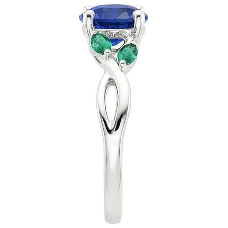naturel marquise diamant 3carats bague vue de profil