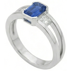 Bague Diamant Naturel 1.25 Carats