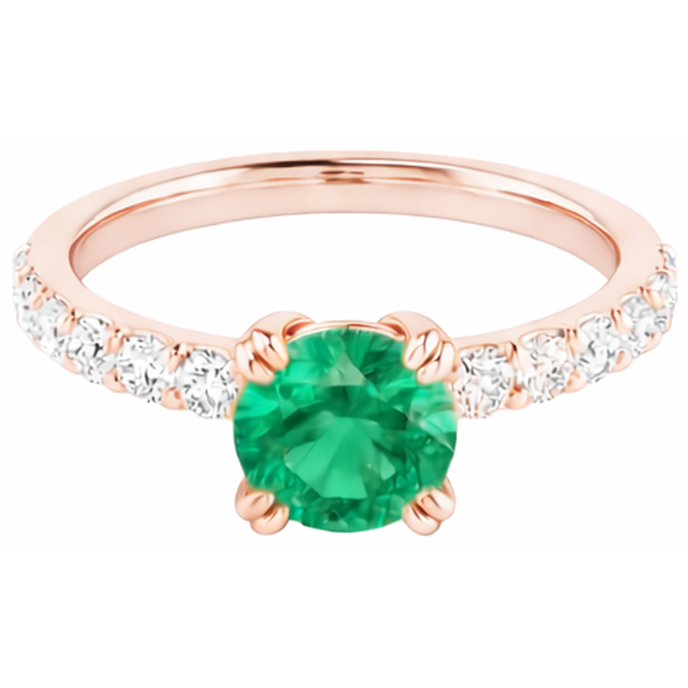 naturel round diamant 2.50carats bague détail rapproché