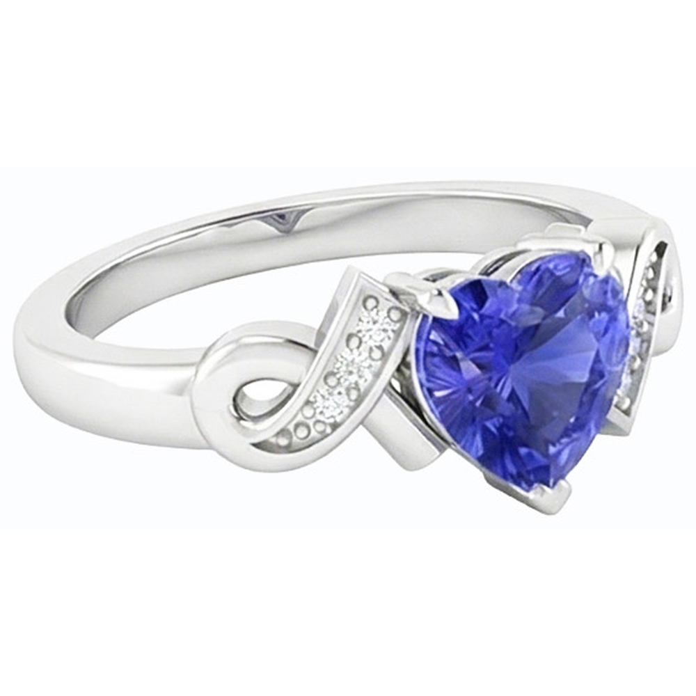 naturel round diamant 1.75carats bague vue de dessus
