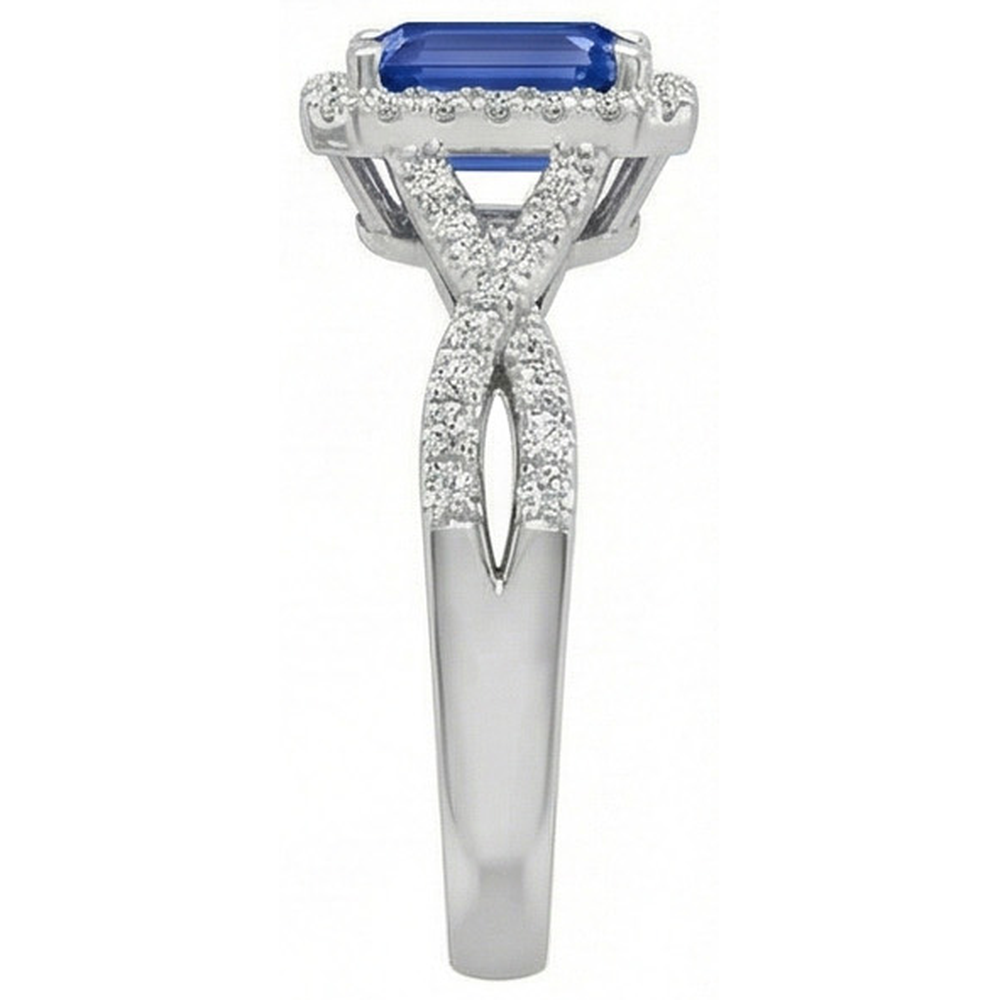 naturel diamant 3.50carats bague vue de dessus