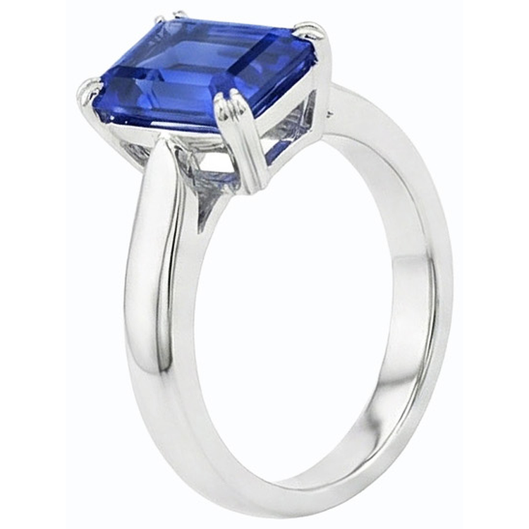 naturel diamant 3carats bague vue de dessus