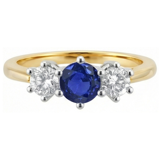 naturel diamant 3.50carats bague angle de côté