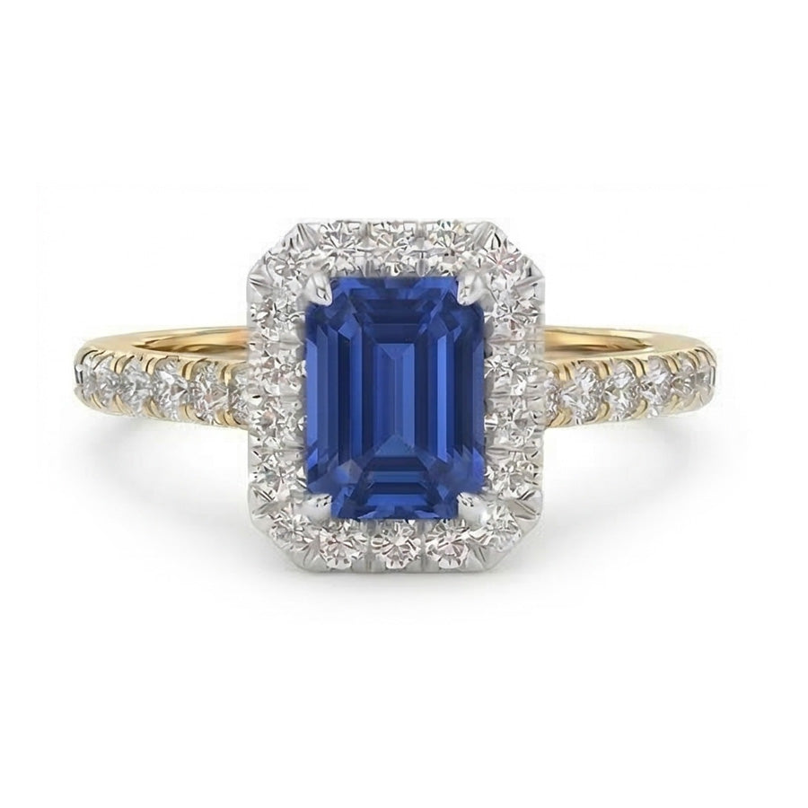 naturel diamant 3carats bague angle de côté