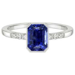 Bague Saphir Naturel 3.50 Carats