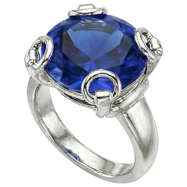 naturel diamant 7.01carats bague angle de côté
