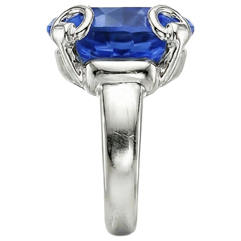 naturel diamant 7.01carats bague vue de dessus