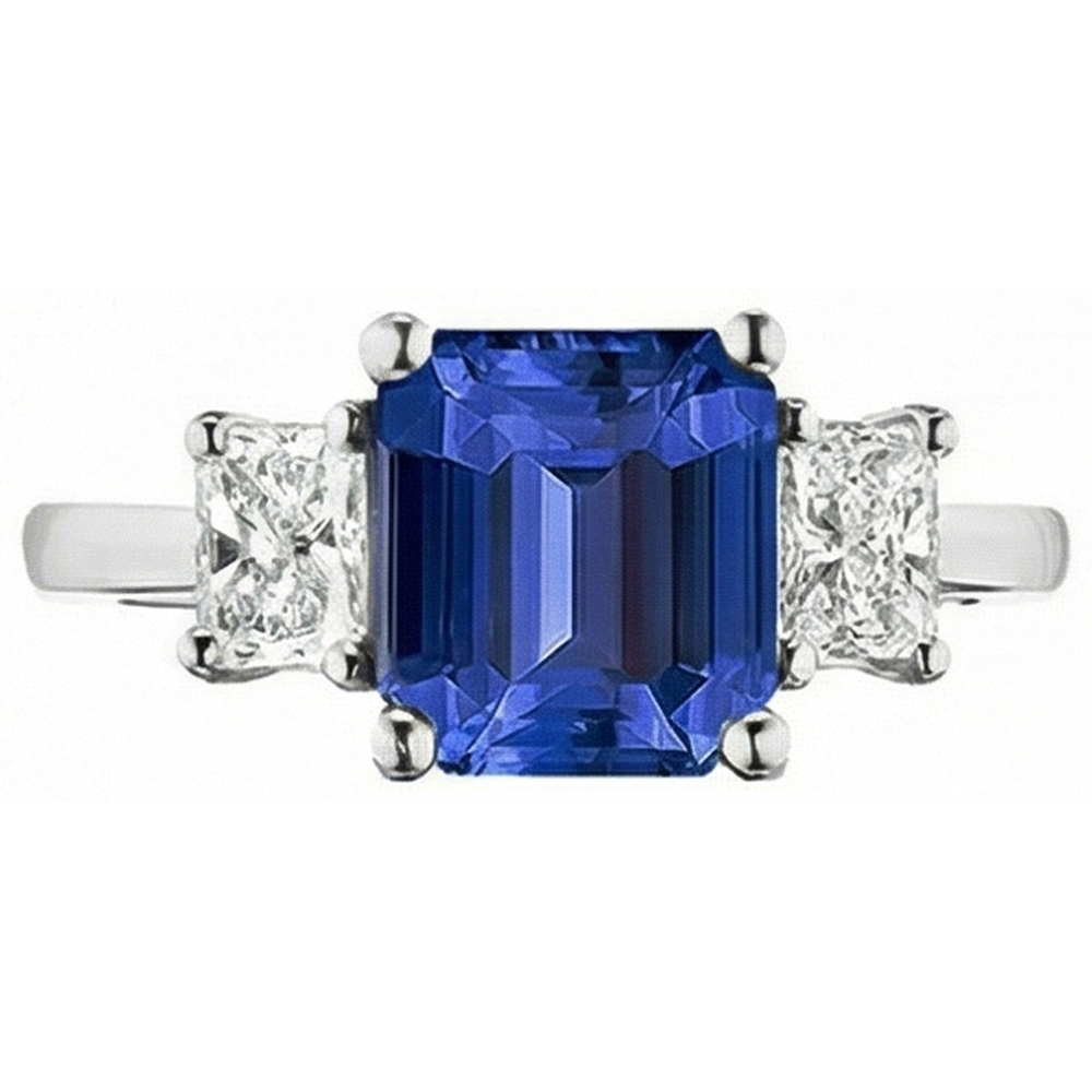 naturel diamant 2.50carats bague détail rapproché