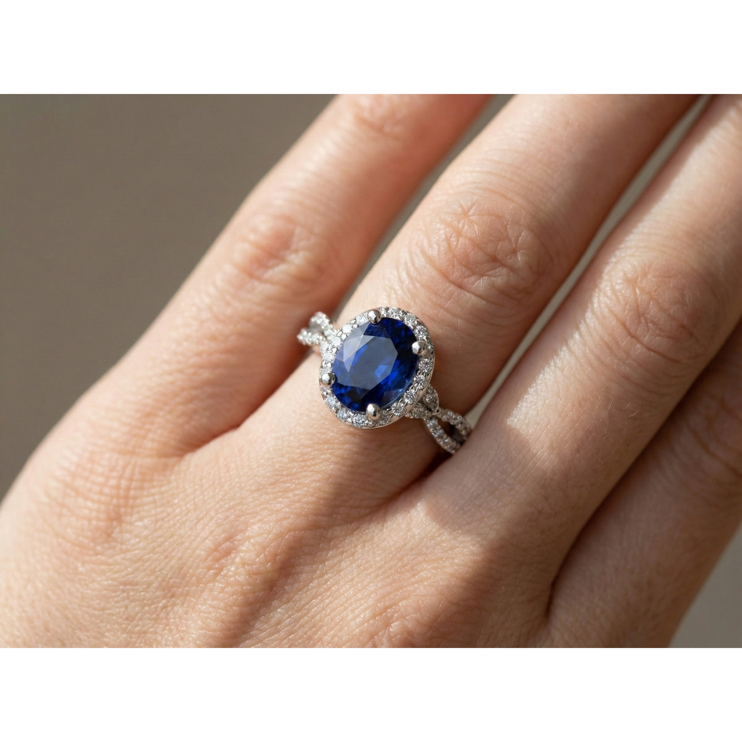 naturel marquise diamant 5carats bague photo lifestyle