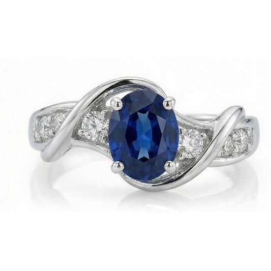 Bague Diamant Naturel 1.25 Carats