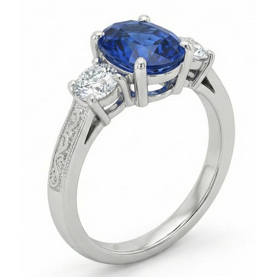 Bague Diamant Naturel 1.5 Carats