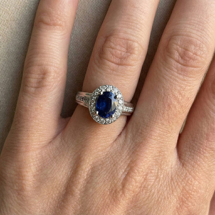 Bague Diamant Naturel 1.80 Carats