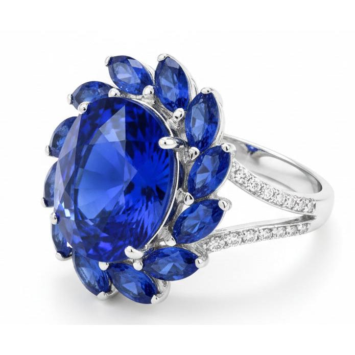 Bague Diamant Naturel 10.50 Carats