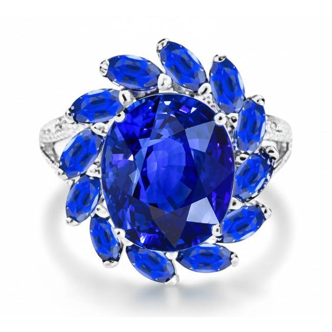 Bague Diamant Naturel 10.50 Carats