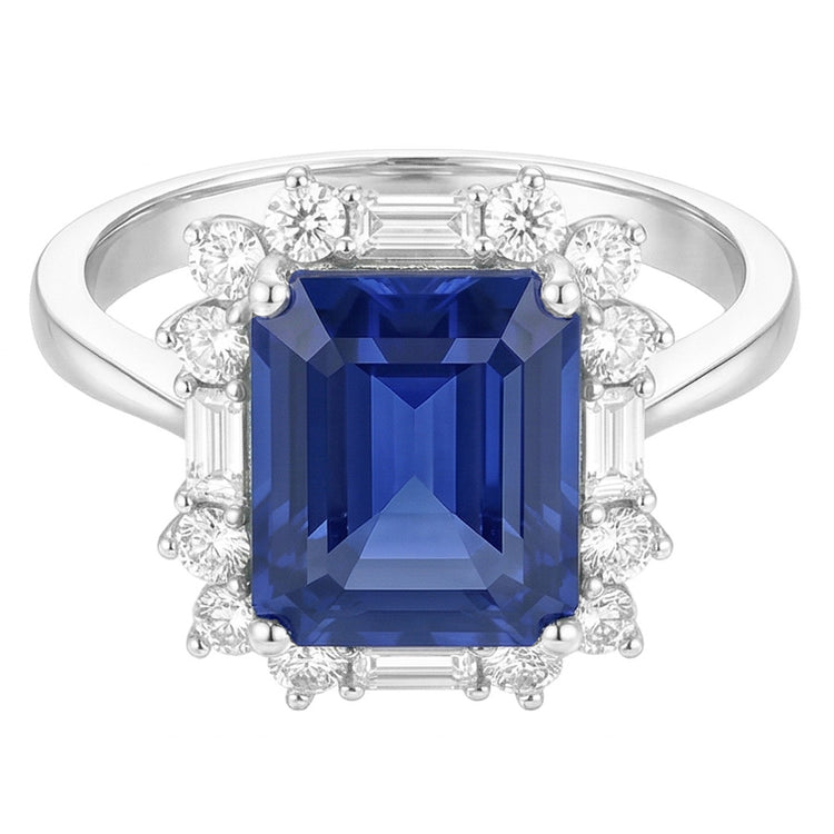 Bague Diamant Naturel 3.50 Carats