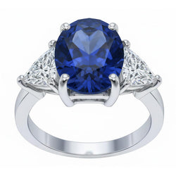 Bague Diamant Naturel 6.01 Carats